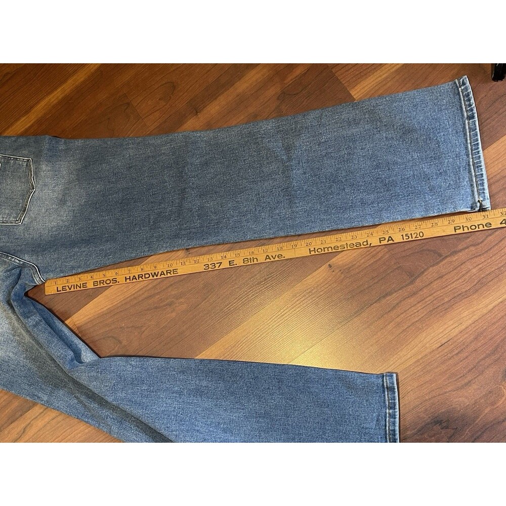 Bayeas Women's Perfect Stretch Mid Rise Bootcut Denim Jeans Curvy 31 x  31 NWT - Picture 5 of 6